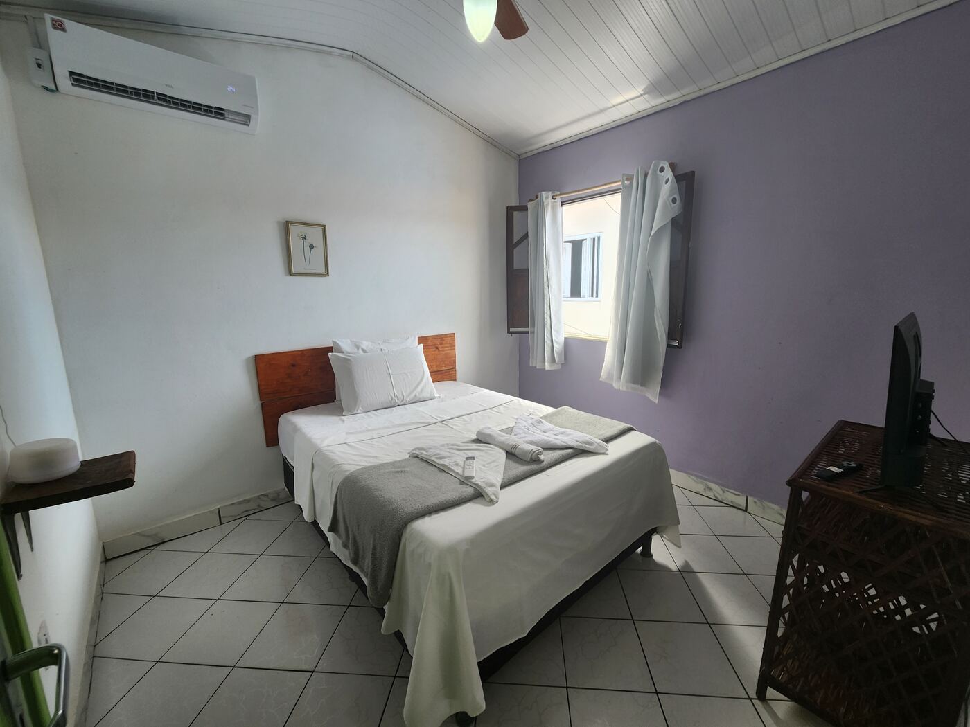 Quarto de Casal Conforto da Pousada Velho Garimpo